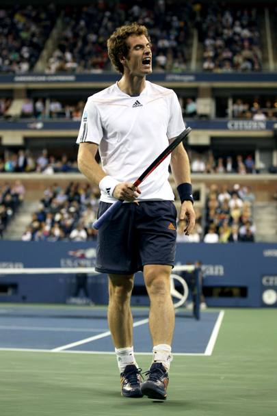 US Open 2012: la grinta di Murray nella finale vinta contro Djokovic (Afp)